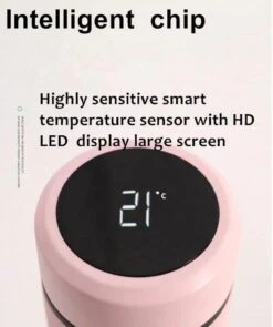Slimme Thermosfles Met LCD Temperatuur Display - Curver Isolatiefles 0,5 Liter - Dubbelwandige Thermosfles - Thermosbeker - Isoleerfles - Thermoskan - Travel Mug - Bidon Drinkfles - Koffiebeker - Drinkflessen - RVS - Smart Thermos - Metaal -Premium Waterflessenwinkel 1005x1200