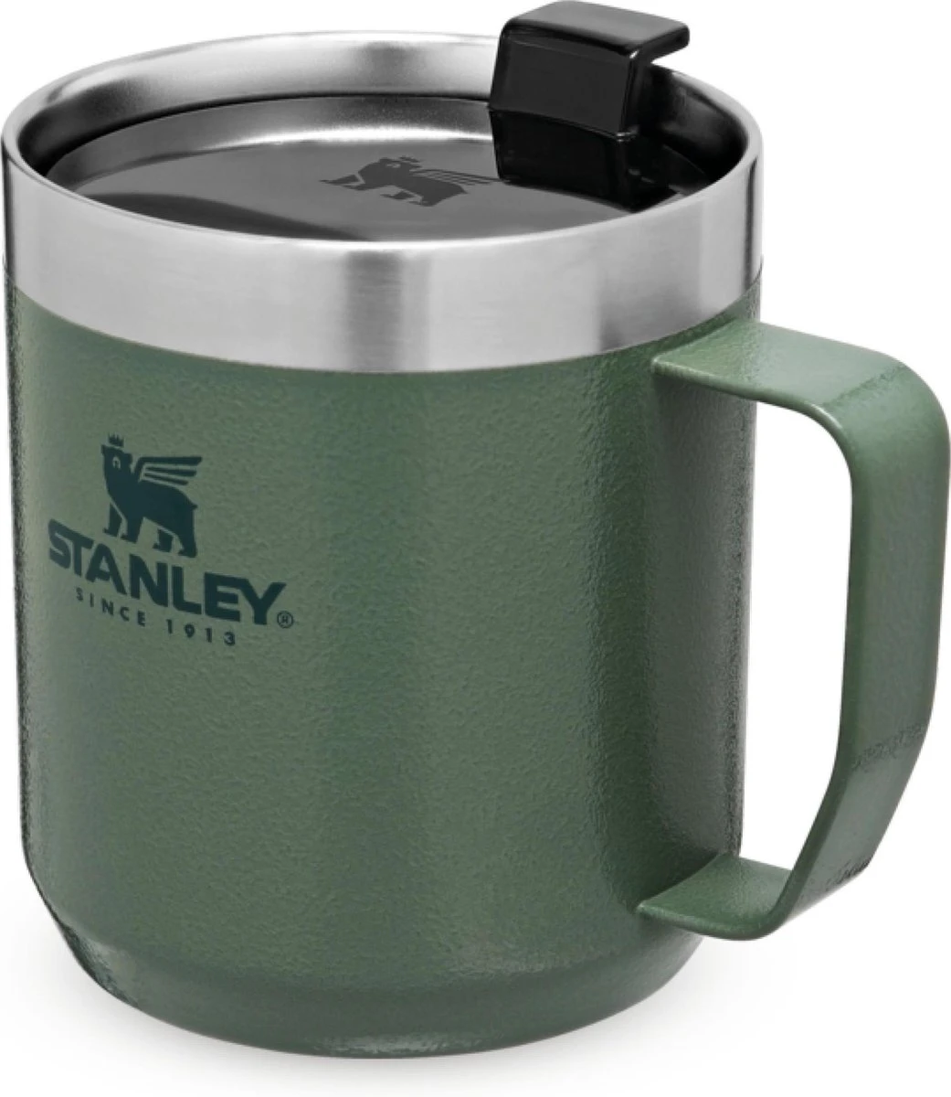 Stanley The Legendary Camp Mug 0,35L - Beker - Hammertone Green 3 Stanley The Legendary Camp Mug 0,35L - Beker - Hammertone Green