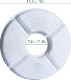 Drinkfontein Filters 6 Stuks - Navulling Kattenfontein - Water Filter - Drinkfilters - Filter Waterreservoir - Waterfilter Drinkfontein -Premium Waterflessenwinkel 1061x1200