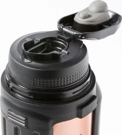 Lock&Lock Thermoskan - Isoleerkan - Thee En Koffie - Lekvrij - 1,5 Liter - RVS - Inklapbaar Handvat - Koper Roze -Premium Waterflessenwinkel 1088x1200 3