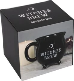 Mok/beker Witches Brew Cauldron Zwart -Premium Waterflessenwinkel 1091x1200