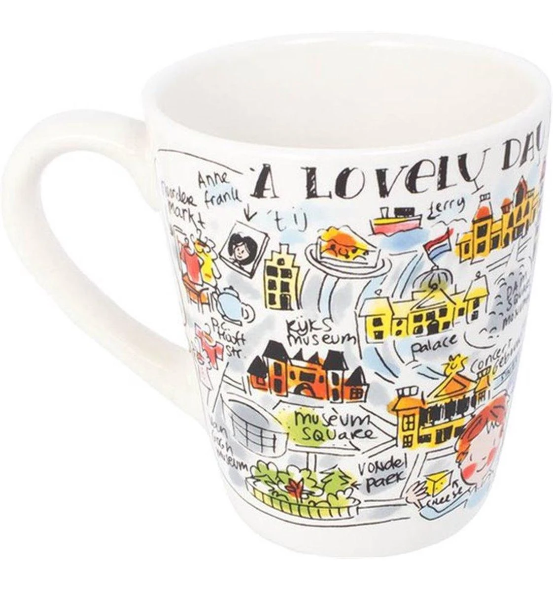 Blond Amsterdam City Amsterdam Mok - 350 Ml 6 Blond Amsterdam City Amsterdam Mok - 350 Ml - Afbeelding 4