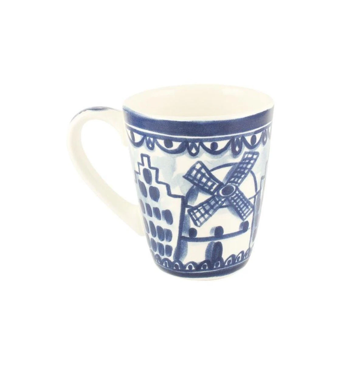 Blond Amsterdam Delfts Blond Mok - Molen - Aardewerk 4 Blond Amsterdam Delfts Blond Mok - Molen - Aardewerk - Afbeelding 2