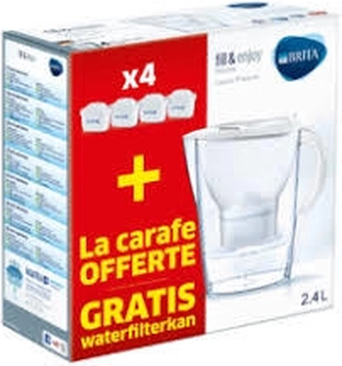 BRITA Waterfilterbundel Marella Cool White + 4 MAXTRA+ Filterpatronen 11 BRITA Waterfilterbundel Marella Cool White + 4 MAXTRA+ Filterpatronen - Afbeelding 9