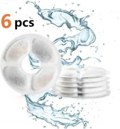 Drinkfontein Filters 6 Stuks - Navulling Kattenfontein - Water Filter - Drinkfilters - Filter Waterreservoir - Waterfilter Drinkfontein -Premium Waterflessenwinkel 1124x1200 3