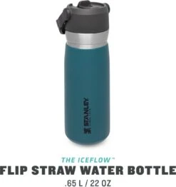 Stanley The IceFlow™ Flip Straw Water Bottle 0,65L - Thermosfles - Lagoon -Premium Waterflessenwinkel 1130x1200 2