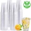 Bio Plastic Bekers - 140 Stuk(s) - 250 Ml - Transparant - Cups - Plastic Glazen - Kerst Servies -Premium Waterflessenwinkel 1145x1200 1
