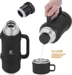 MacGyver RVS Thermoskan 1.5 Ltr – RVS Thermosbeker 0,55 Ltr - Langdurig Warm/koud - Zwart 21 MacGyver RVS Thermoskan 1.5 Ltr – RVS Thermosbeker 0,55 Ltr - Langdurig Warm/koud - Zwart -Premium Waterflessenwinkel 1154x1200 1