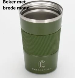 Castagnola Design RVS Koffiebeker To Go - Groen - 380ml - Thermosbeker - Theebeker 18 Castagnola Design RVS Koffiebeker To Go - Groen - 380ml - Thermosbeker - Theebeker -Premium Waterflessenwinkel 1154x1200 3