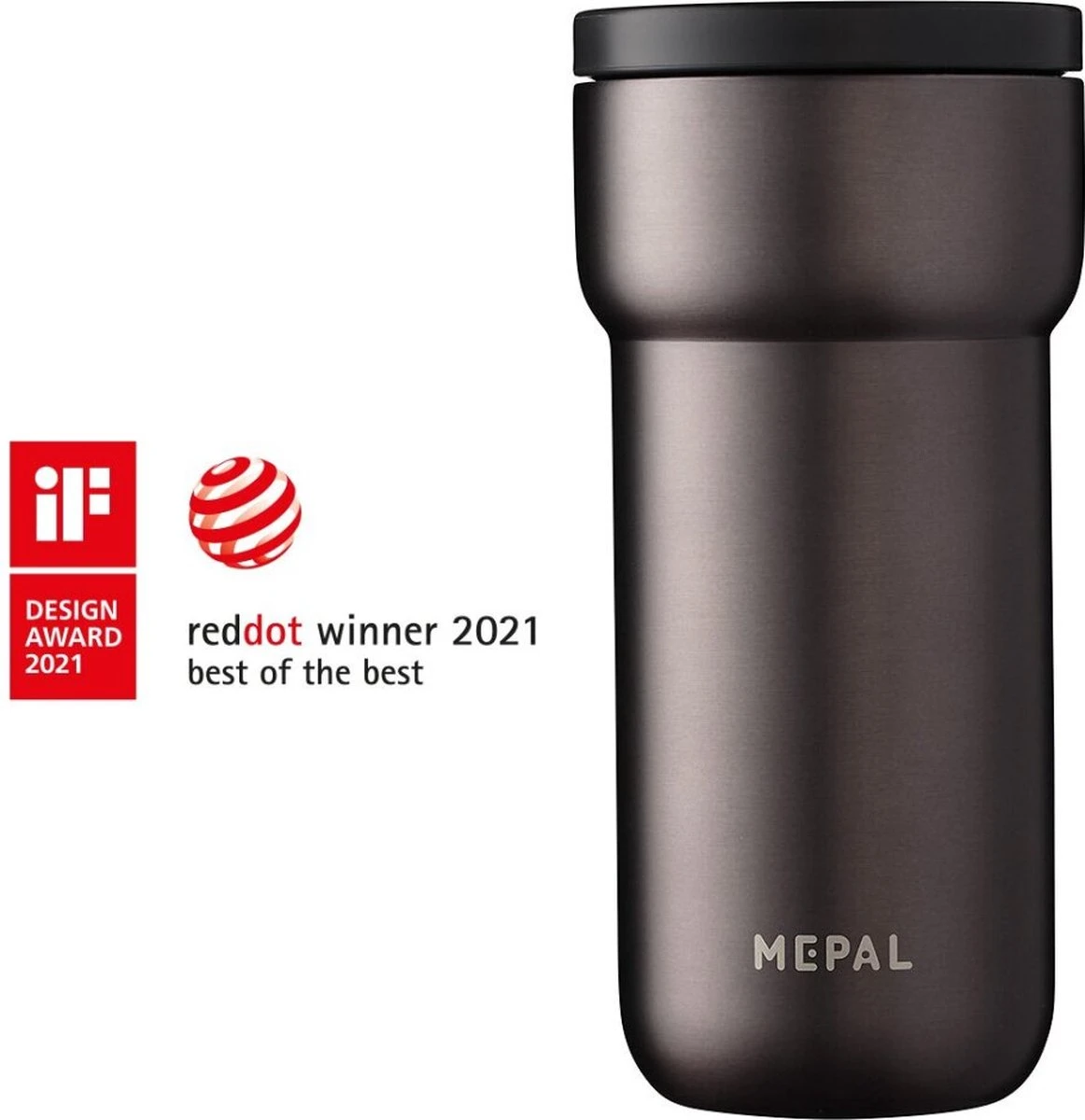 Mepal Isoleerbeker Ellipse 375 Ml – Houdt Je Drankje 4 Uur Warm En 8 Uur Koud – Titanium – Koffiebeker To Go – Lekdicht – Thermosbeker 12 Mepal Isoleerbeker Ellipse 375 Ml – Houdt Je Drankje 4 Uur Warm En 8 Uur Koud – Titanium – Koffiebeker To Go – Lekdicht – Thermosbeker - Afbeelding 10