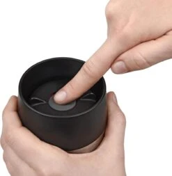 Tefal Travel Mug Thermobeker - 360 Ml - RVS/Donkerblauw -Premium Waterflessenwinkel 1173x1200