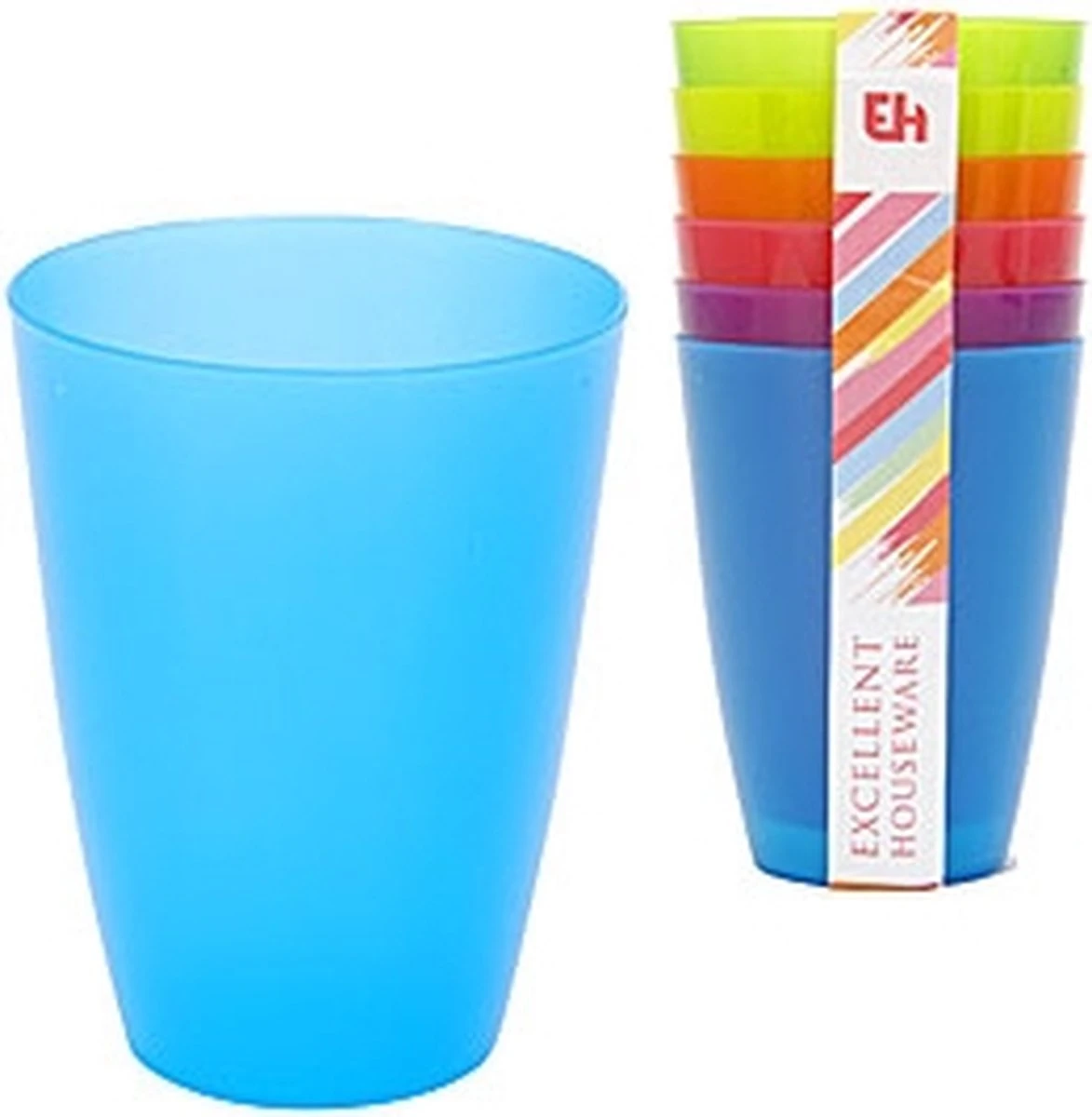 Pro Garden Bekerset Pp Confetti Junior 10 Cm 6-delig 3 Pro Garden Bekerset Pp Confetti Junior 10 Cm 6-delig