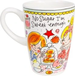 Blond Amsterdam Even Bijkletsen Beker XL 500 Ml - Mint Rand -Premium Waterflessenwinkel 1183x1200 3