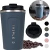 Triple J® Koffiebeker To Go - Thermosbeker - BPA & Lekvrij - 380ml - Blauw -Premium Waterflessenwinkel 1183x1200 4