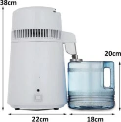 Be-Inspired® Destilleer Apparaat – Destilleerapparaat – Destilleer Ketel – Destilleerketel – Snel Destilleren - Water Destilleerder - Waterdestileerder- Maak Zelf Gedestilleerd Water - Puur Water – Zuiver Water – Automatisch Destilleerketel – 4L -Premium Waterflessenwinkel 1189x1200 2