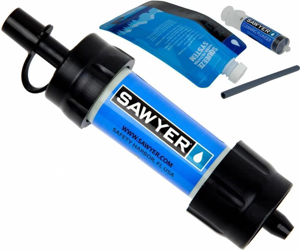 Sawyer Waterfilter SP128 - Mini - Blauw - 375.000 Liter 3 Sawyer Waterfilter SP128 - Mini - Blauw - 375.000 Liter