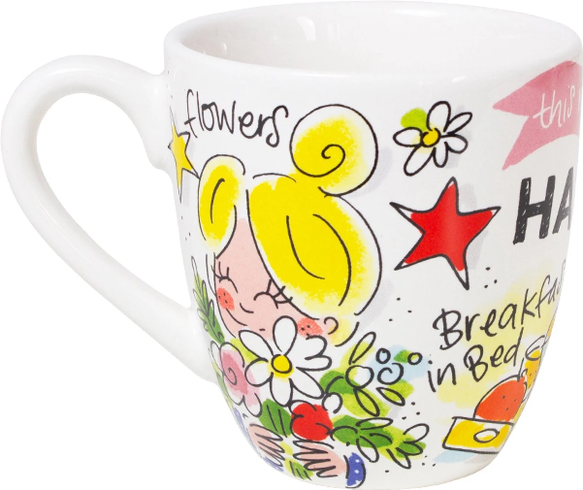 Blond Amsterdam, Happy - Mini Mok Lips 4 Blond Amsterdam, Happy - Mini Mok Lips - Afbeelding 2