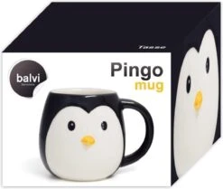 Balvi Drinkbeker Penguin Pingo Zwart Keramiek 9 Balvi Drinkbeker Penguin Pingo Zwart Keramiek -Premium Waterflessenwinkel 1200x1016