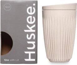 HuskeeCup & Deksel - Koffiebeker - Large - 12oz/36cl - Natural 9 HuskeeCup & Deksel - Koffiebeker - Large - 12oz/36cl - Natural -Premium Waterflessenwinkel 1200x1024 1