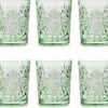 Libbey Drinkglas Hobstar Ebony Green – 355 Ml/ 35,5 Cl - 6 Stuks - Vintage Design - Vaatwasserbestendig - Hoge Kwaliteit -Premium Waterflessenwinkel 1200x1068