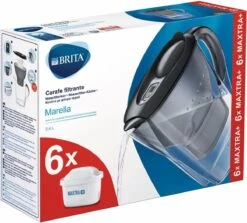 BRITA - Waterfilterkan Marella Cool - Grafiet - 2,4L + 6 MAXTRA+ Waterfilterpatronen -Premium Waterflessenwinkel 1200x1082 2