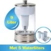 ZeroWater 9 Liter Waterfilter Kan - COMBI DEAL Met 5 Waterfilters -Premium Waterflessenwinkel 1200x1082 4