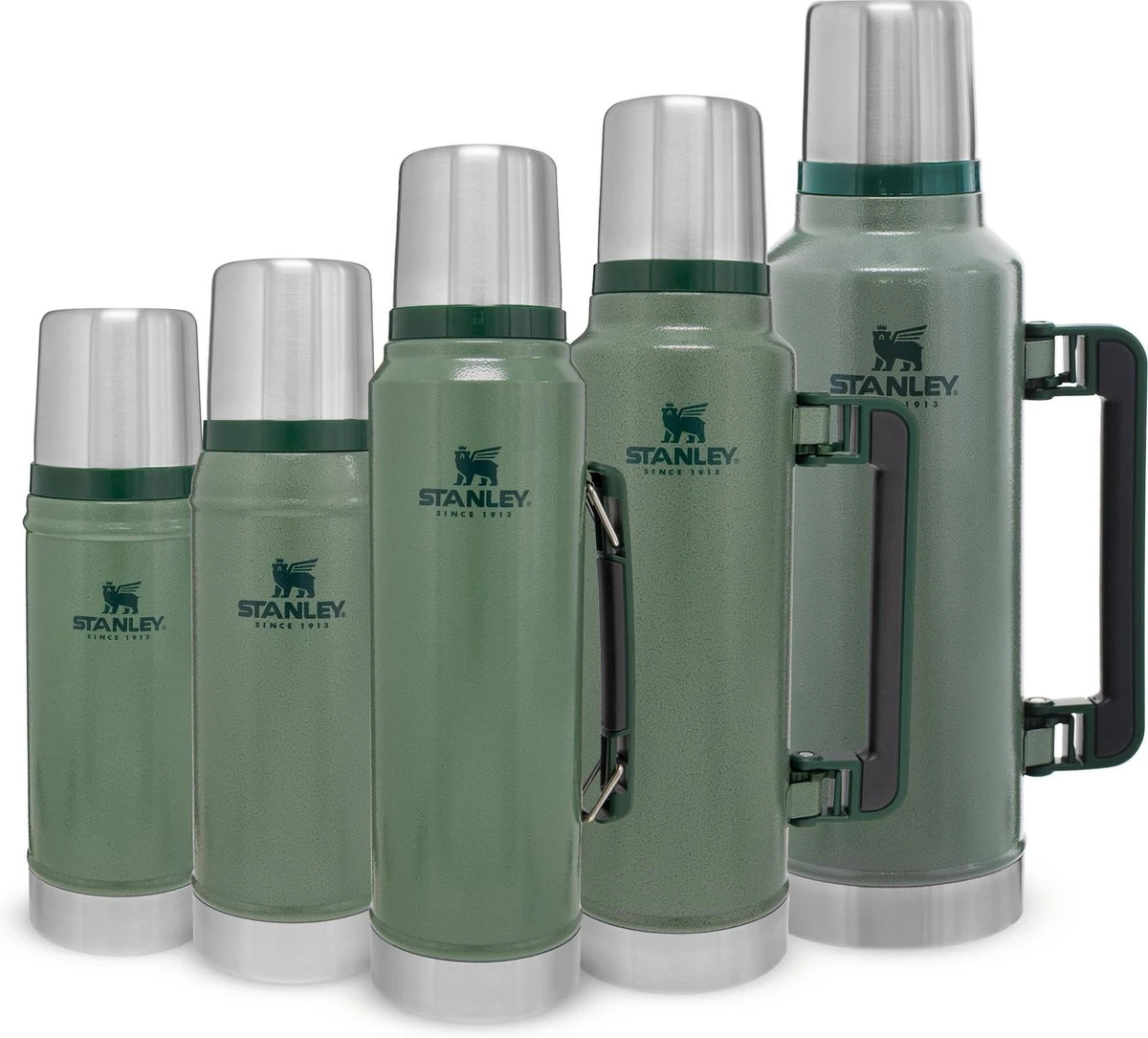 Stanley The Legendary Classic Bottle 1,00L - Thermosfles - Hammertone Green 9 Stanley The Legendary Classic Bottle 1,00L - Thermosfles - Hammertone Green - Afbeelding 7