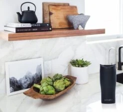 BanGosa® Koffiebeker To Go - Thermosbeker - Reisbeker - Travel Mug - RVS 400ml - Mat Zwart -Premium Waterflessenwinkel 1200x1086