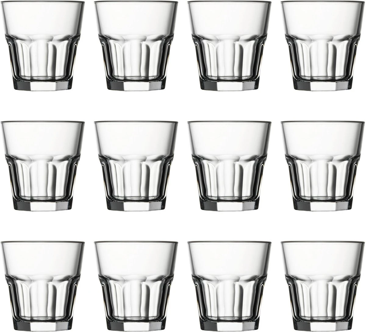 Mammoet Casablanca Tumblerglas - 200ml - 9cm - 12 Stuks 11 Mammoet Casablanca Tumblerglas - 200ml - 9cm - 12 Stuks - Afbeelding 9