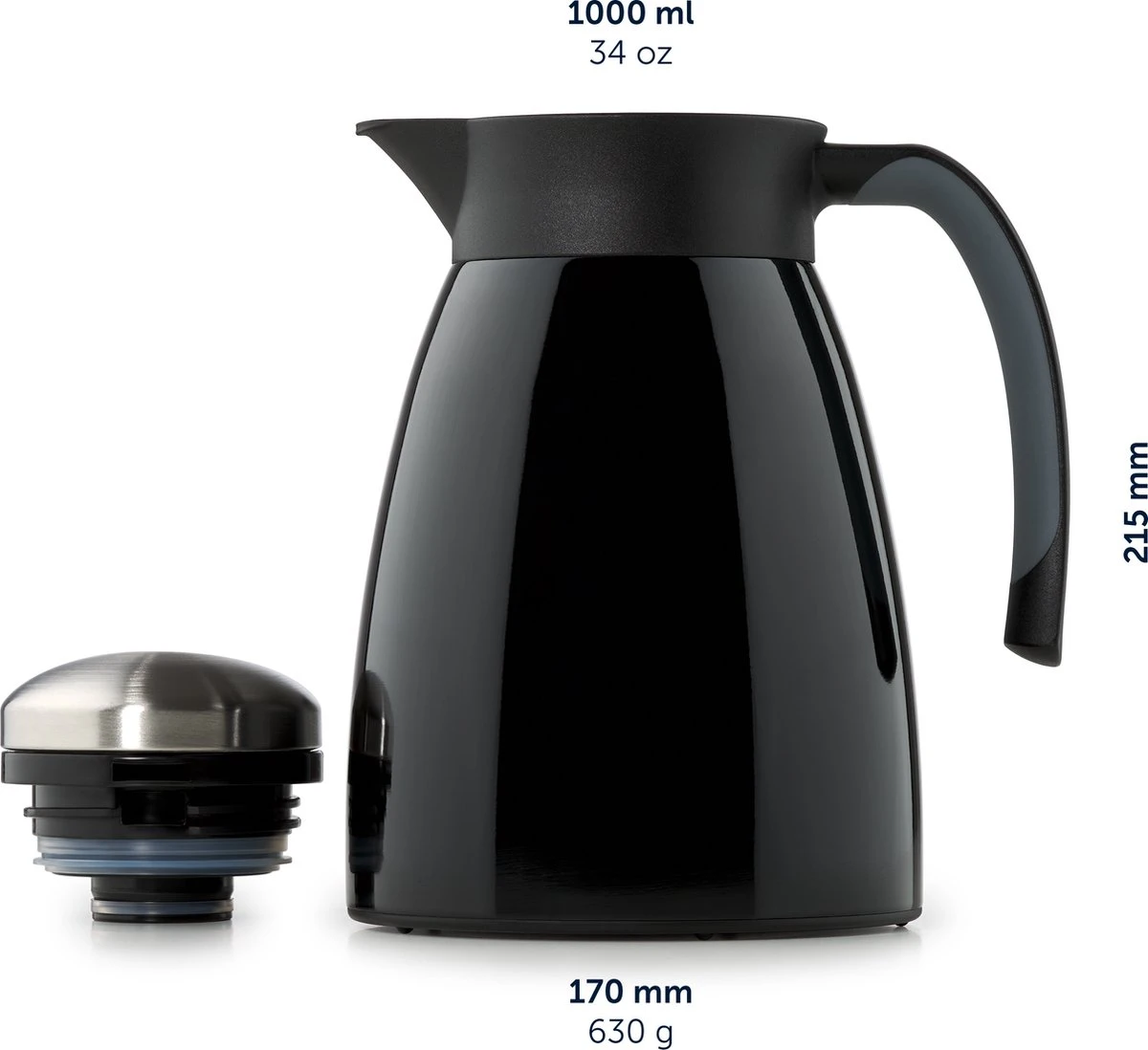 Blumtal Thermoskan Carla - Hoogwaardige Thermosfles - Voor Warme Dranken - Donkergroen 7 Blumtal Thermoskan Carla - Hoogwaardige Thermosfles - Voor Warme Dranken - Donkergroen - Afbeelding 5