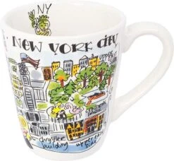 Blond Amsterdam City New York Mok - 350 Ml 13 Blond Amsterdam City New York Mok - 350 Ml -Premium Waterflessenwinkel 1200x1106