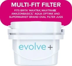 Aqua Optima Evolve+ Single Life - Wit - 6x 100 Liter -Premium Waterflessenwinkel 1200x1108