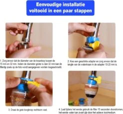 VINESS Waterfilter - Kraanfilter - Drinkwaterfilter - Waterzuivering - Waterbesparend - Duurzaam - Roze -Premium Waterflessenwinkel 1200x1109 1