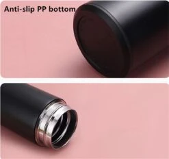 Thermosfles 500 Ml - Met Thee Filter - Mat Zwart -Premium Waterflessenwinkel 1200x1125 2