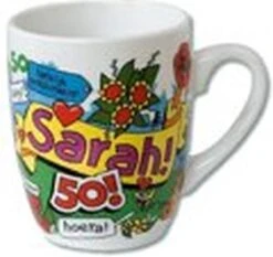 Cartoonmok Sarah - 50 Jaar -Premium Waterflessenwinkel 1200x1130 1