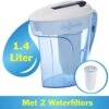 ZeroWater 1.4 Liter Waterfilter Kan - COMBI DEAL Met 2 Water Filters -Premium Waterflessenwinkel 1200x1141