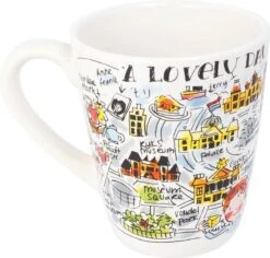 Blond Amsterdam City Amsterdam Mok - 350 Ml 12 Blond Amsterdam City Amsterdam Mok - 350 Ml -Premium Waterflessenwinkel 1200x1145 5