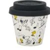 Quy Cup - 90ml Ecologische Reis Beker - Espressobeker “Peanuts Snoopy Music” Met Zwarte Siliconen Deksel -Premium Waterflessenwinkel 1200x1145 9