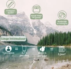 Waterfilter Survival Steddy Pro - Zuiver Gratis Drinkwater - Waterfles Waterzuivering - Waterfilter Kraan - Outdoor - FILTER 4000 LITER! 13 Waterfilter Survival Steddy Pro - Zuiver Gratis Drinkwater - Waterfles Waterzuivering - Waterfilter Kraan - Outdoor - FILTER 4000 LITER! -Premium Waterflessenwinkel 1200x1175 1