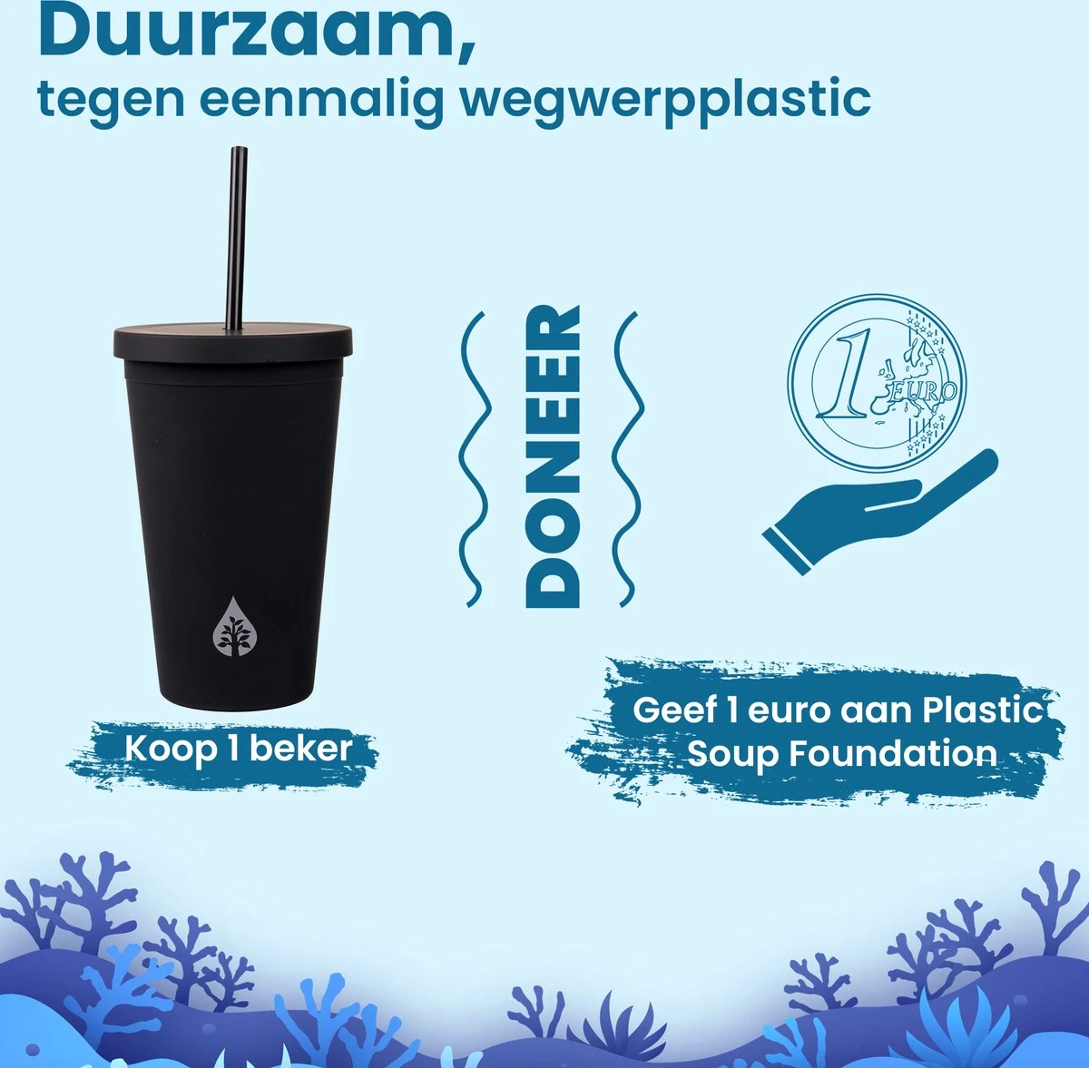 Beker Met Rietje En Deksel Starbucks Milkshake Beker Voor Take Away – Herbruikbare Plastic Drinkbeker Zwart 500ml - VANN 6 Beker Met Rietje En Deksel Starbucks Milkshake Beker Voor Take Away – Herbruikbare Plastic Drinkbeker Zwart 500ml - VANN - Afbeelding 4