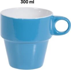 Orange85 Koffiekopjes - Met Houder - Set Van 6 - Gekleurd - 300 Ml - Keramiek -Premium Waterflessenwinkel 1200x1179 2