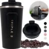 Triple J® Koffiebeker To Go - Thermosbeker - BPA & Lekvrij - 510ml - Zwart -Premium Waterflessenwinkel 1200x1185 4