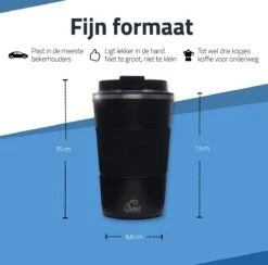 GOAT Outdoor RVS Koffiebeker To Go - Thermosbeker - Theebeker - Reisbeker - Lekvrij - 380ml - Zwart 13 GOAT Outdoor RVS Koffiebeker To Go - Thermosbeker - Theebeker - Reisbeker - Lekvrij - 380ml - Zwart -Premium Waterflessenwinkel 1200x1185 5