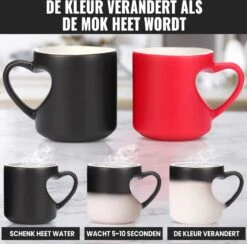 Malinsi Hart Mok - Hitte Kleur Veranderende Glazen - Zwart 330ml - Liefde Mokken - Koffie En Thee Beker - Theeglazen - Koffiebeker - Koffiemok - Hartjes Koffiekopjes - Cadeau Voor Man & Vrouw 12 Malinsi Hart Mok - Hitte Kleur Veranderende Glazen - Zwart 330ml - Liefde Mokken - Koffie En Thee Beker - Theeglazen - Koffiebeker - Koffiemok - Hartjes Koffiekopjes - Cadeau Voor Man & Vrouw -Premium Waterflessenwinkel 1200x1186 4
