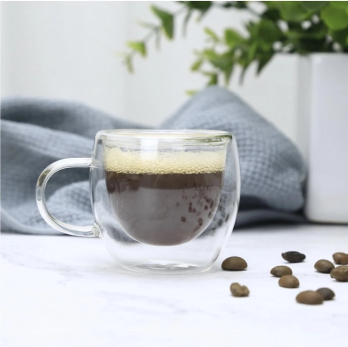 Glasrijk® Dubbelwandige Espresso Glazen - 80 Ml - 2 Stuks - Espresso Kopjes - Espresso Kopjes Dubbelwandig - Espresso Glazen - Espressokopjes - Dubbelwandige Glazen 4 Glasrijk® Dubbelwandige Espresso Glazen - 80 Ml - 2 Stuks - Espresso Kopjes - Espresso Kopjes Dubbelwandig - Espresso Glazen - Espressokopjes - Dubbelwandige Glazen - Afbeelding 2