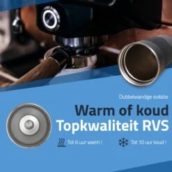 GOAT Outdoor RVS Koffiebeker To Go - Thermosbeker - Theebeker - Reisbeker - Lekvrij - 380ml - Zwart 14 GOAT Outdoor RVS Koffiebeker To Go - Thermosbeker - Theebeker - Reisbeker - Lekvrij - 380ml - Zwart -Premium Waterflessenwinkel 1200x1200 1068