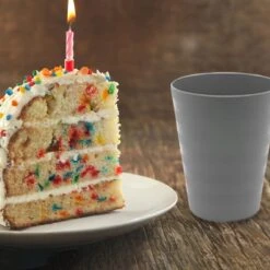 Luxe Herbruikbare Drinkbekers Van In Round – 5 Stuks – Grijs – Plastic / Kunststof – Drinkbeker Voor Volwassenen En Kinderen – Alternatief Voor Wegwerp Bekers – Drink Beker – Limonadeglazen Sapglazen – Camping Servies – Onbreekbare Glazen – Beerpong -Premium Waterflessenwinkel 1200x1200 1176