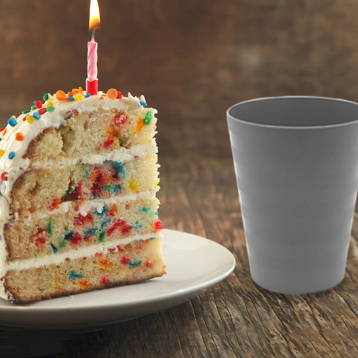 In Round Herbruikbare Plastic Drink Bekers – 10 Stuks – Grijs 9 In Round Herbruikbare Plastic Drink Bekers – 10 Stuks – Grijs - Afbeelding 7