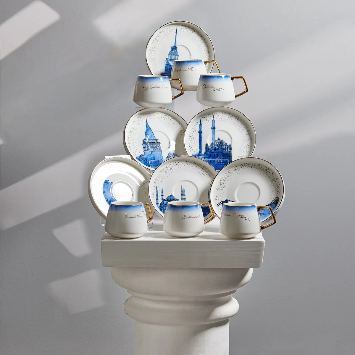 KARACA -ISTANBUL- 12 DELIGE- KOFFIEKOPJES VOOR 6 PERSONEN SET-Karaca Istanbul Set Van 12 Koffiekopjes 90 Ml- Moccamokken -espressokopjes Set Van Porselein, 6 Personen Robuuste Mokkatas, Porselein 3 KARACA -ISTANBUL- 12 DELIGE- KOFFIEKOPJES VOOR 6 PERSONEN SET-Karaca Istanbul Set Van 12 Koffiekopjes 90 Ml- Moccamokken -espressokopjes Set Van Porselein, 6 Personen Robuuste Mokkatas, Porselein