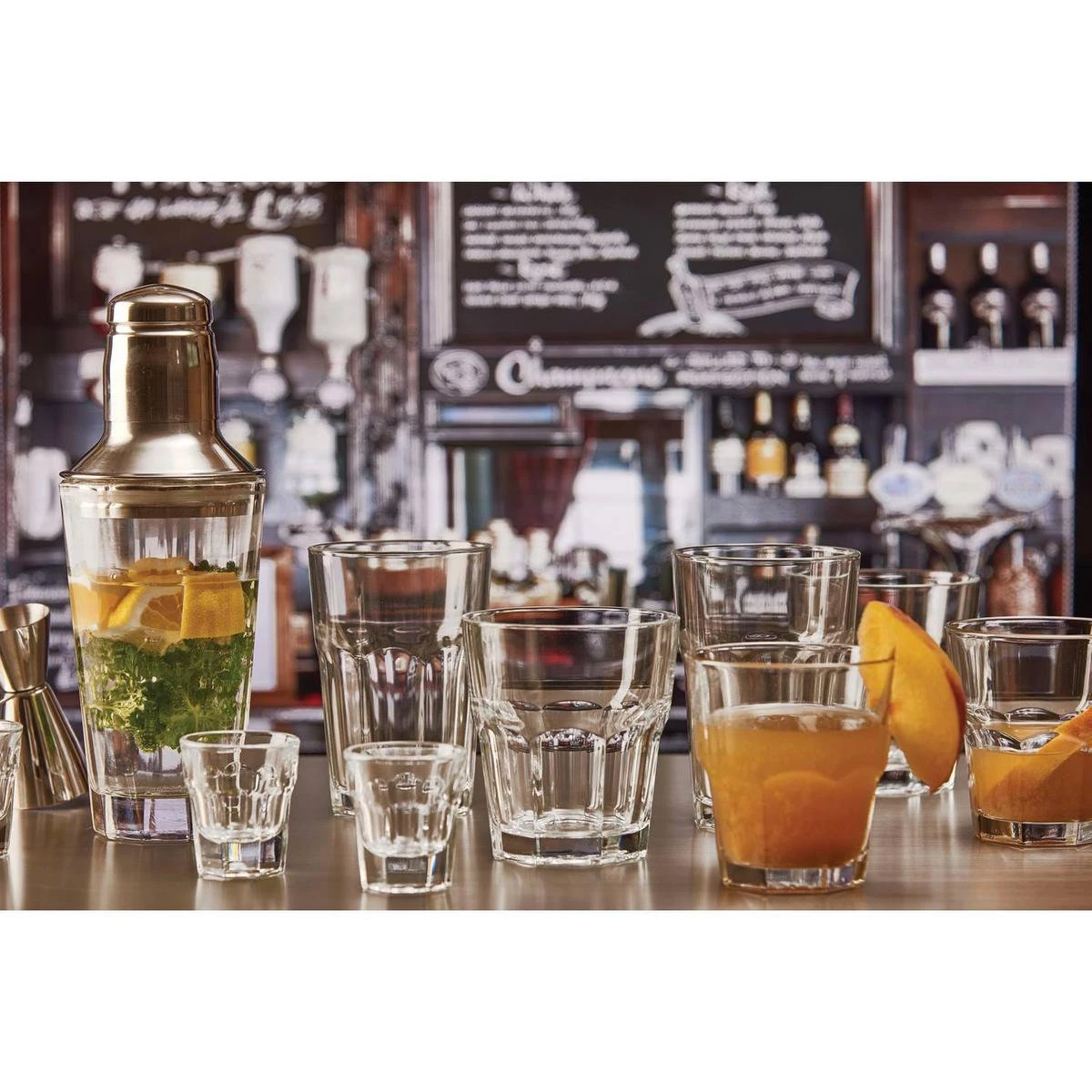 Mammoet Casablanca Tumblerglas - 200ml - 9cm - 12 Stuks 6 Mammoet Casablanca Tumblerglas - 200ml - 9cm - 12 Stuks - Afbeelding 4